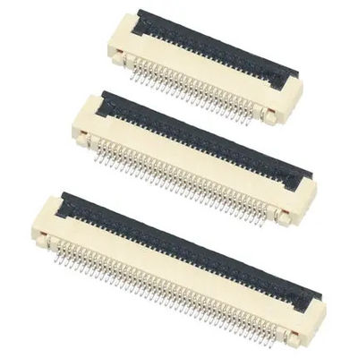 Fpc کنتاکتور flip 0.5mm برای pcb 4 5 6 8 10 12 14 16 18 20 22 24 26 28 30 32 34 36 40-60 پین