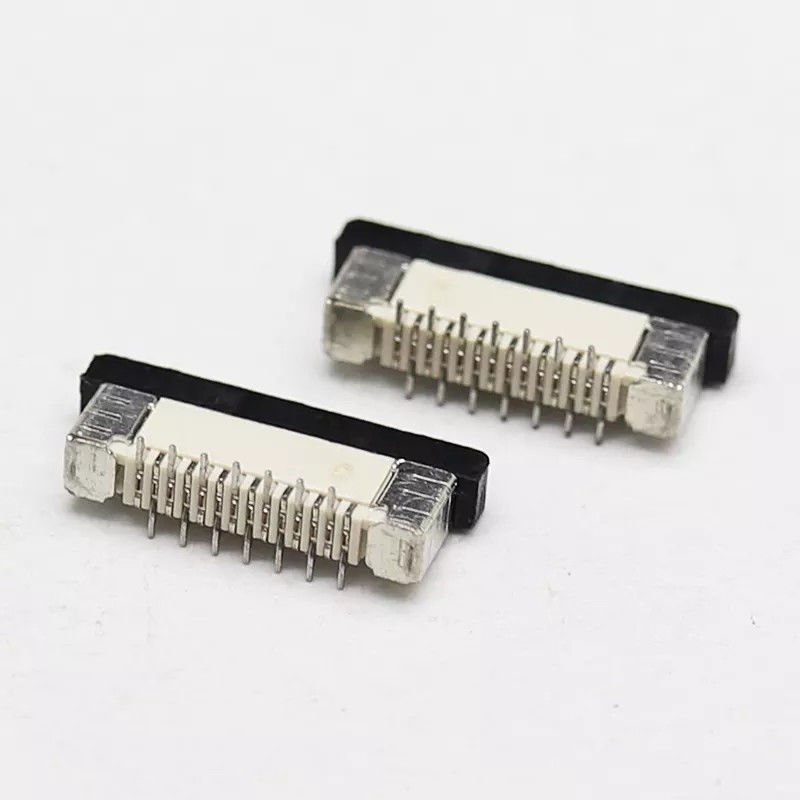 کانکتور ZIF SMT FPC FFC 0.5mm 1.0mm پیچ H2.0mm نوع وتیکال