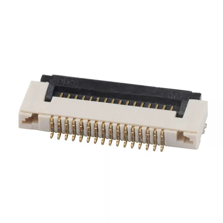 کانکتور FPC 1.5H زاویه راست 0.5mm پیچ SMT ZIF نوع 4-60Pin