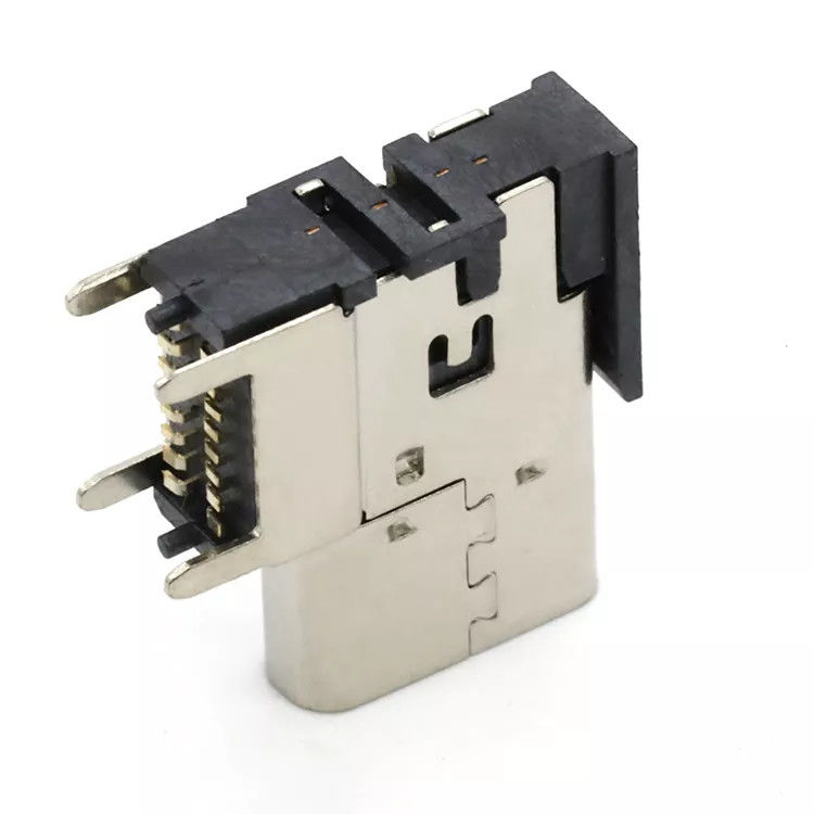 کانکتورهای سمت راست USB 3.1 نوع C سوکت زن 16 پین
