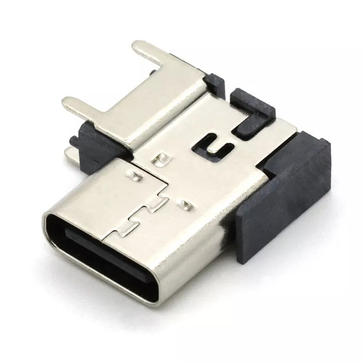 کانکتورهای سمت راست USB 3.1 نوع C سوکت زن 16 پین