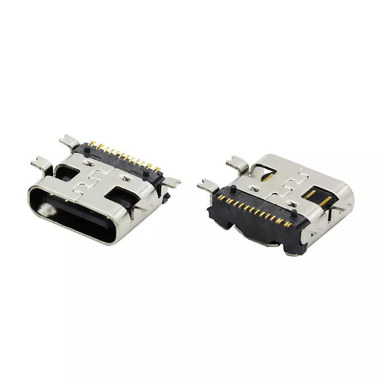 کانکتور سوکت زن 16 پین USB 3.1 نوع C کانکتور SMT