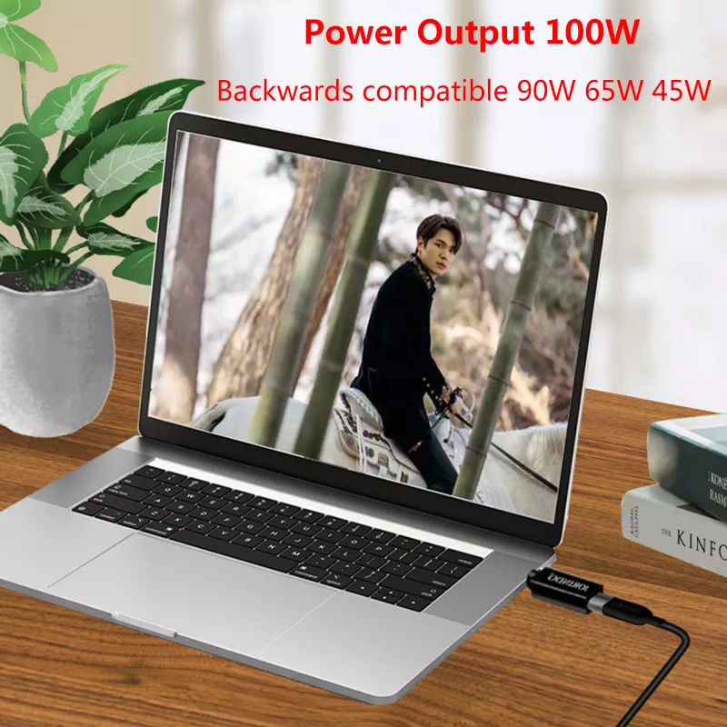 کانکتور PD نر 100 واتی نوع C زن به DC 5.5x2.5 میلی متر شارژ سریع سریع