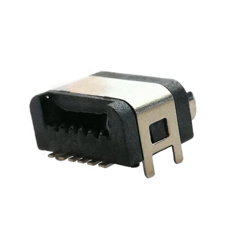کانکتور USB ضد آب IP67، کانکتور مادگی USB Type C با ۶ پین، نصب سطحی افقی