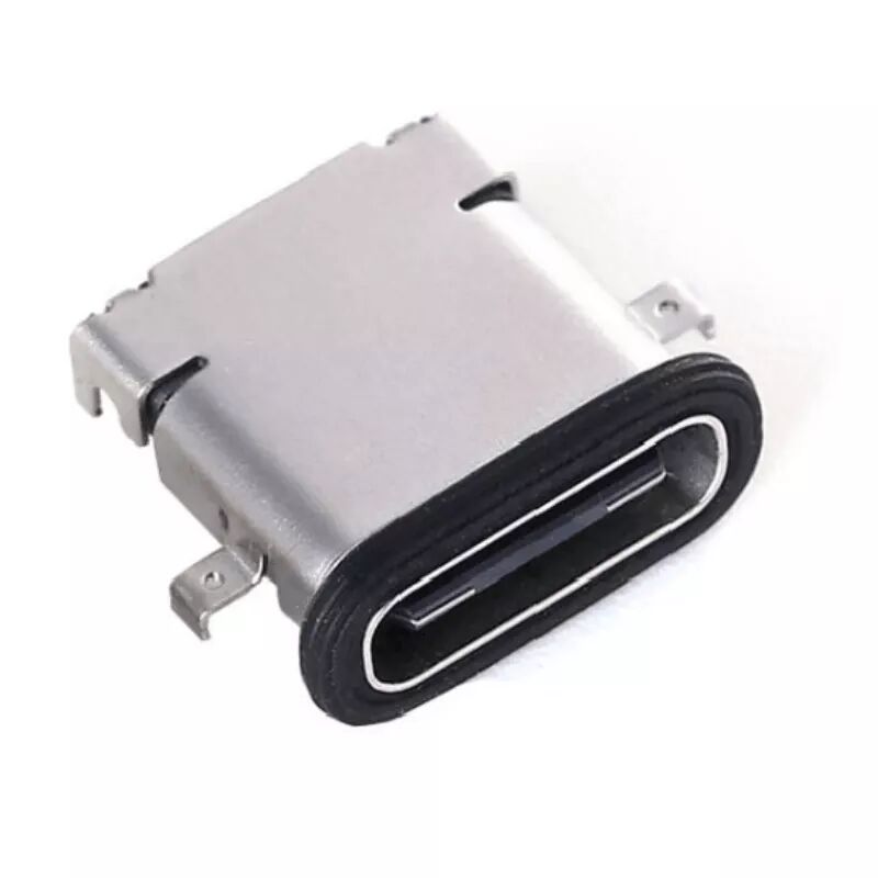 کانکتور USB Type C ضد آب IP67، نصب میانی، USB Type C 3.0، SMT، سوراخ از طریق، کانکتور USB عمودی