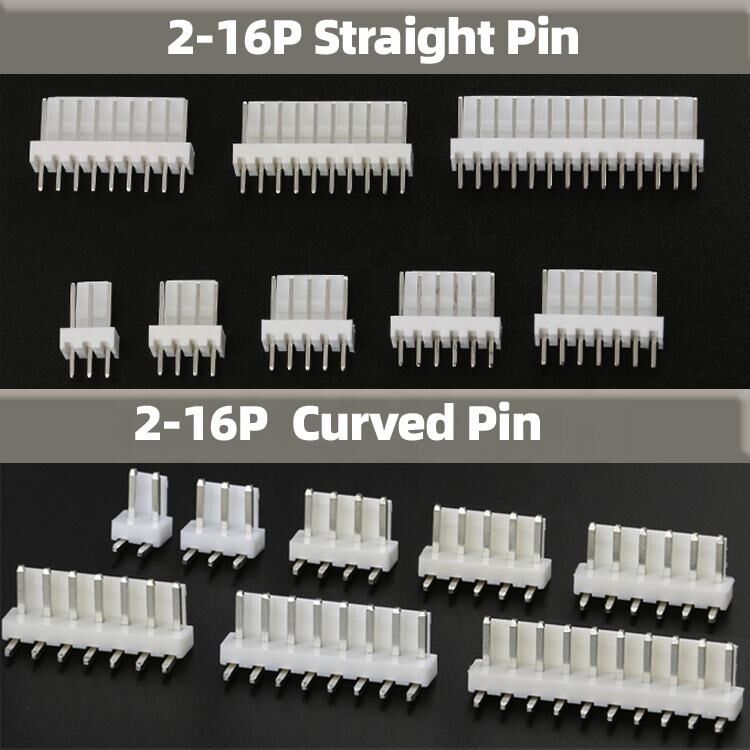 وصل کننده وافره 1.25mm Pitch 2-16 Pin Dip Right Angl Jst سیم به کنتاکتور تخته