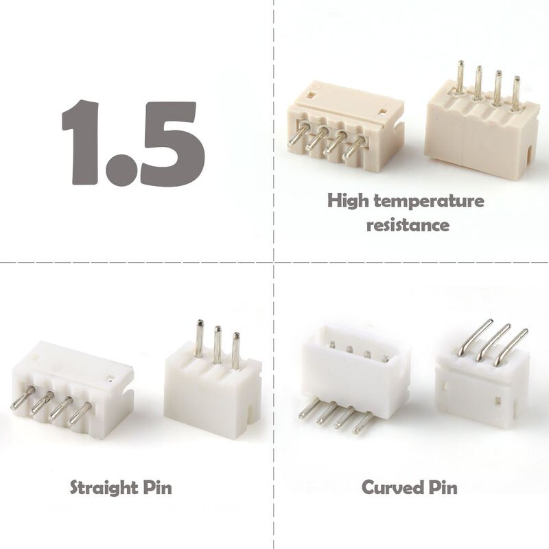 اتصال سیم به برد ویفر Molex 1.5 2.0mm Pitch ZH PH HY LCP 2.5mm ویفر-کانکتور