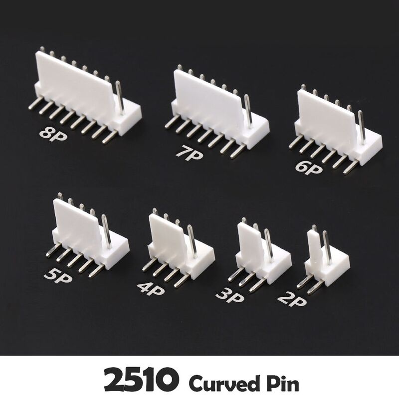 کانکتور وایری به برد LCP عمودی 90 درجه JST 2.5 میلی‌متری SMT PCB کانکتور 2.54