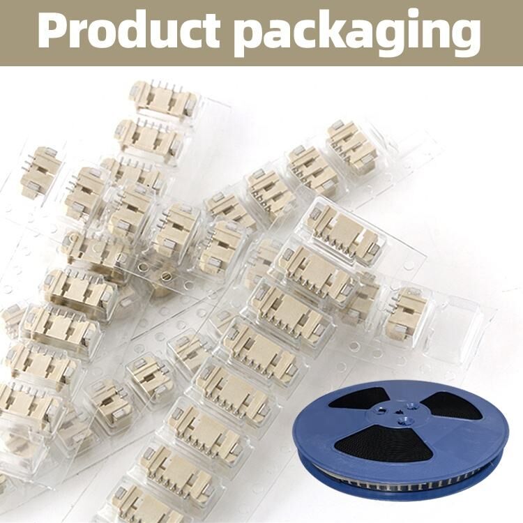 سیم به صفحه SMD کانکتور PH 2.0mm 6pin SMT کانکتور Wafer عمودی با پوشش