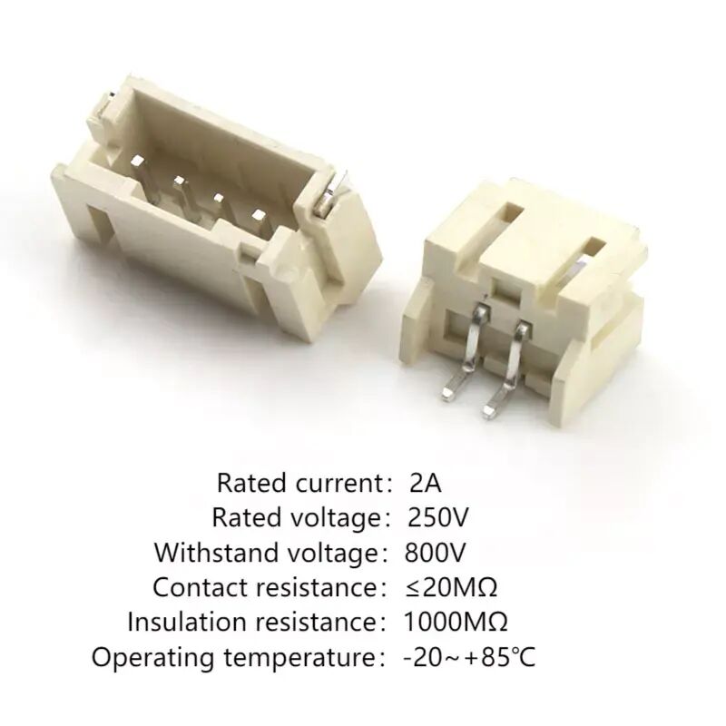 سیم به صفحه SMD کانکتور PH 2.0mm 6pin SMT کانکتور Wafer عمودی با پوشش