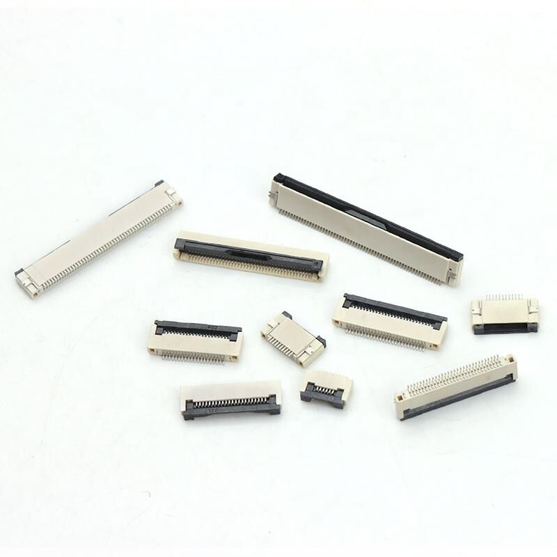 کانکتور FPC افقی Flip-lock ZIF نوع H2.0mm 4-60pin 0.5mm Pitch کانکتورهای FPC / FFC
