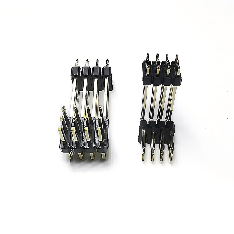 Customized Double Row PCB Pin Header Fast Delivery Factory Direct for Security Systems & IP Camera Modules