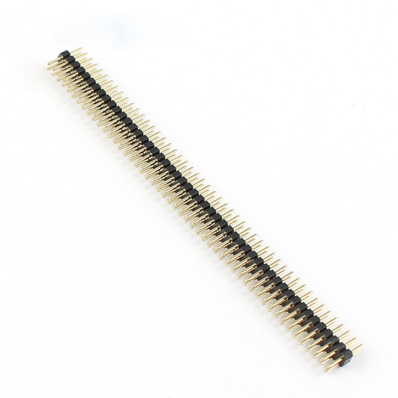 پیچ 1.0 میلی متر 2x50-پین فشار-مناسب سر دو ردیف سر مستقیم پن 1mm فضای تخته پچ دو قطعه پلاستیکی سر رابط
