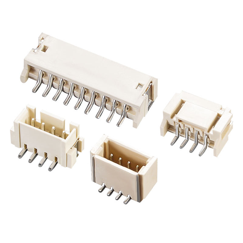 موصلات أسلاك كابلات موصلات PCB عمودية DIP SMT بزاوية قائمة JST XH 2.54 مم 2 3 4 5 6 سن
