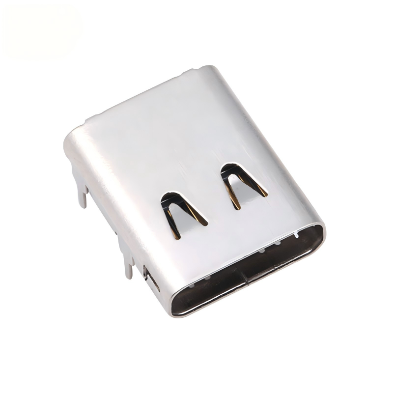 کارخانه تولید کانکتور سفارشی نری و مادگی USB 3.2 Type-C ضد آب با سرعت ۴۰ گیگابیت بر ثانیه، سوکت U4، ۲۴ پین SMT DIP PCB
