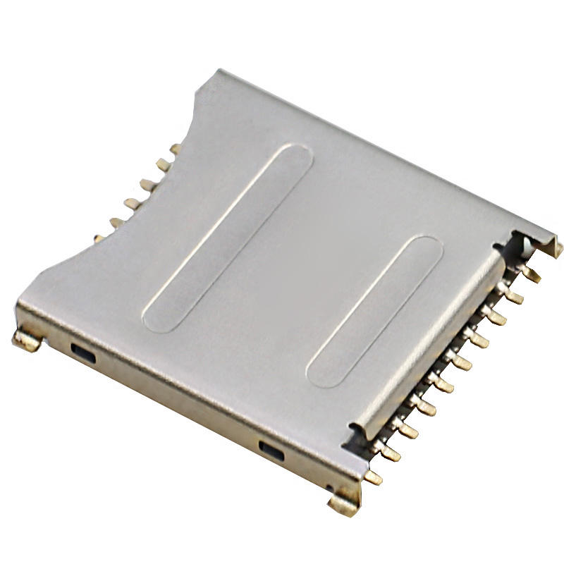 19 پین 3 در 1 Micro SD UHS II UFS Card Connector SMT ارتفاع 1.6 میلی متر فولاد ضد زنگ USB برای خوانایی بهتر موتور جستجو