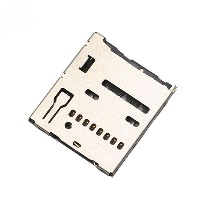 تعویض JAE ST11S008V4HR2000 Push-Push Type Micro SD Card Connector TF Card Slot برای تلفن دوربین برای PCB
