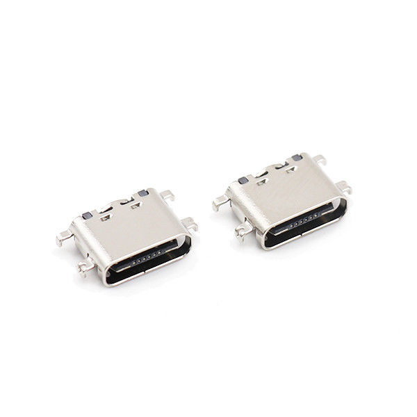 کانکتور 3.0 USB نوع C PCB 3.1 میلی متری 16 پین Mid Mount سوکت زن USB C