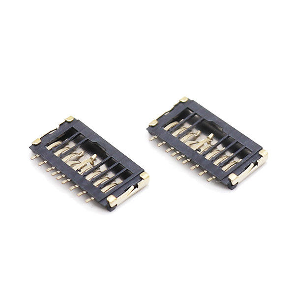 سوکت کارت کوچک SD نوع کوتاه UL94V-0 سوکت کارت میانی 1.5 ساعت TF