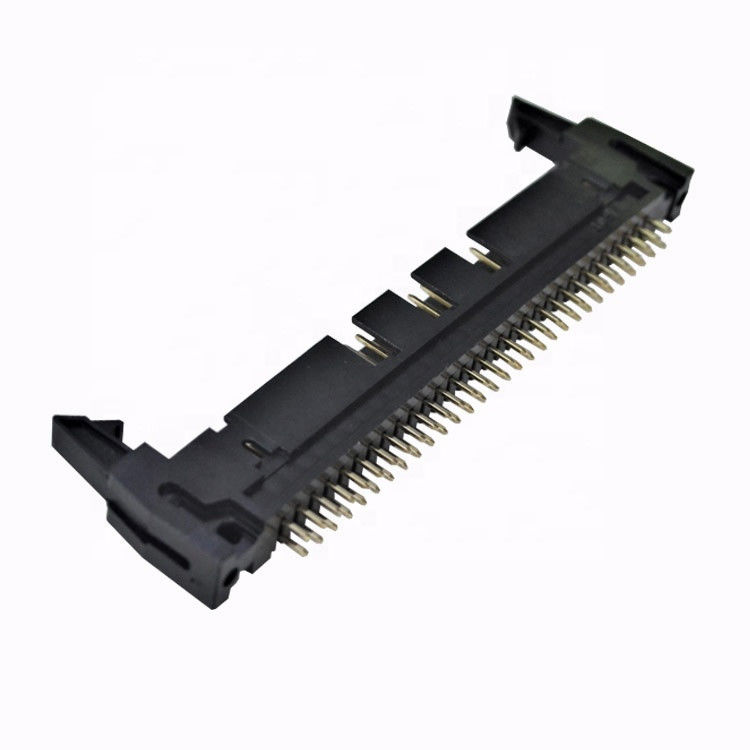کانکتور 2.54 میلی متری اجکتور هدر پوشیده شده 2x30 پین از نوع مستقیم با چفت