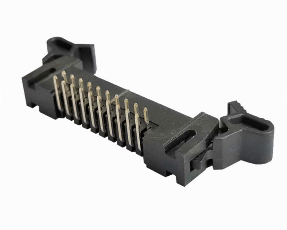 اتصال هدر زاویه راست هدر پین دو ردیفه اجکتور پوشانده شده 2.0mm گام صدا 32p
