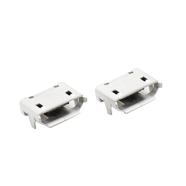 اتصالات میکرو USB مغناطیسی پلاستیکی LCP نوع B 5 پین با فلنج