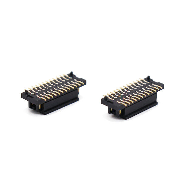 فاصله نازک 0.8 میلی متر پیچ PCB BTB کانکتور پین دو ردیفه هدر نوع SMT