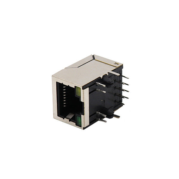 کانکتور 1x1 پورت محافظ زن جک 8P8C RJ45 با جک ماژولار LED
