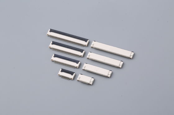 Fpc کنتاکتور flip 0.5mm برای pcb 4 5 6 8 10 12 14 16 18 20 22 24 26 28 30 32 34 36 40-60 پین