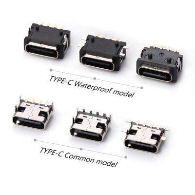 دوشاخه USB نوع C کانکتور نر درگاه شارژ سرعت انتقال سریع 5A