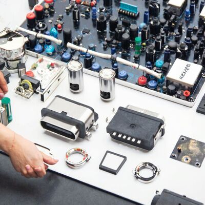 دوشاخه USB نوع C کانکتور نر درگاه شارژ سرعت انتقال سریع 5A